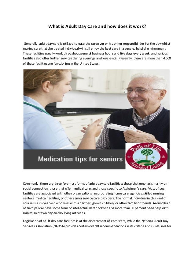 Day adult Guidelines care for
